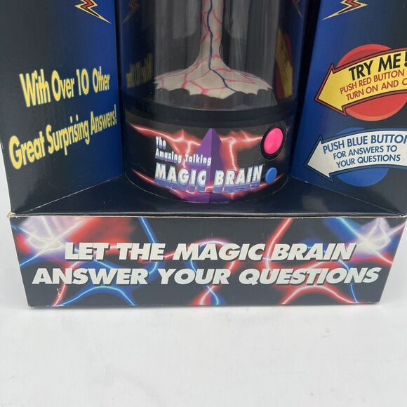 Regency Toys Animated Amazing Talking Magic Electronic Psychic Brain Vtg 1999 - Picture 4 of 8